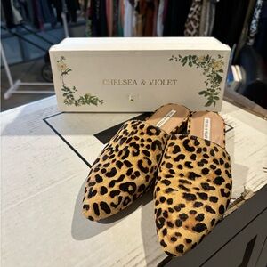 Chelsea & Violet Leopard Print Women's Shoes